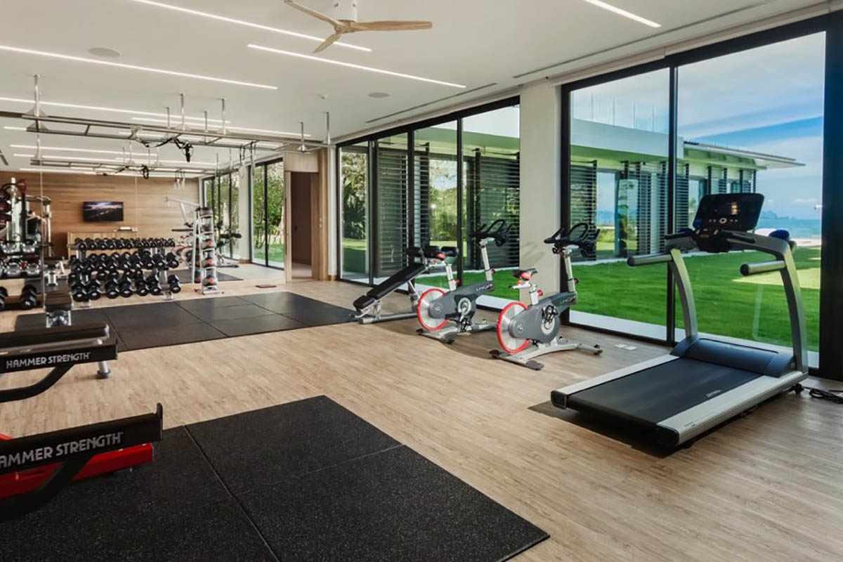 Work Out While On Vacation: Private Villas in Phuket With Fitness Facilities